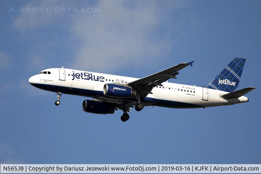 N565JB, 2003 Airbus A320-232 C/N 2031, Airbus A320-232 