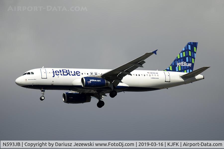 N593JB, 2004 Airbus A320-232 C/N 2280, Airbus A320-232 