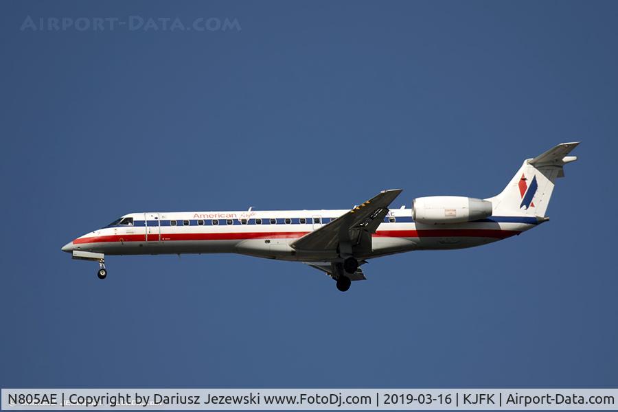 N805AE, 2001 Embraer ERJ-140LR (EMB-135KL) C/N 145489, Embraer ERJ-140LR (EMB-135KL) - American Eagle  C/N 145489, N805AE