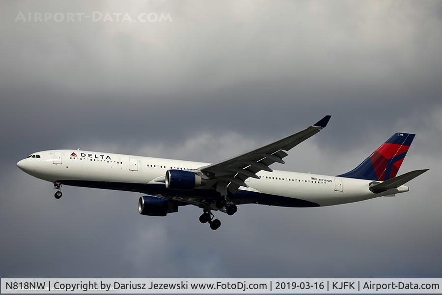 N818NW, 2007 Airbus A330-323 C/N 0857, Airbus A330-323 - Delta Air Lines  C/N 857, N818NW