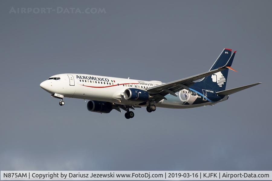 N875AM, 2014 Boeing 737-852 C/N 36705, Boeing 737-852 - AeroMexico  C/N 36705, N875AM