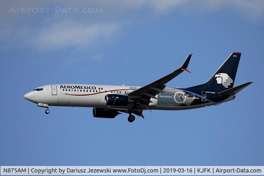 N875AM, 2014 Boeing 737-852 C/N 36705, Boeing 737-852 - AeroMexico  C/N 36705, N875AM