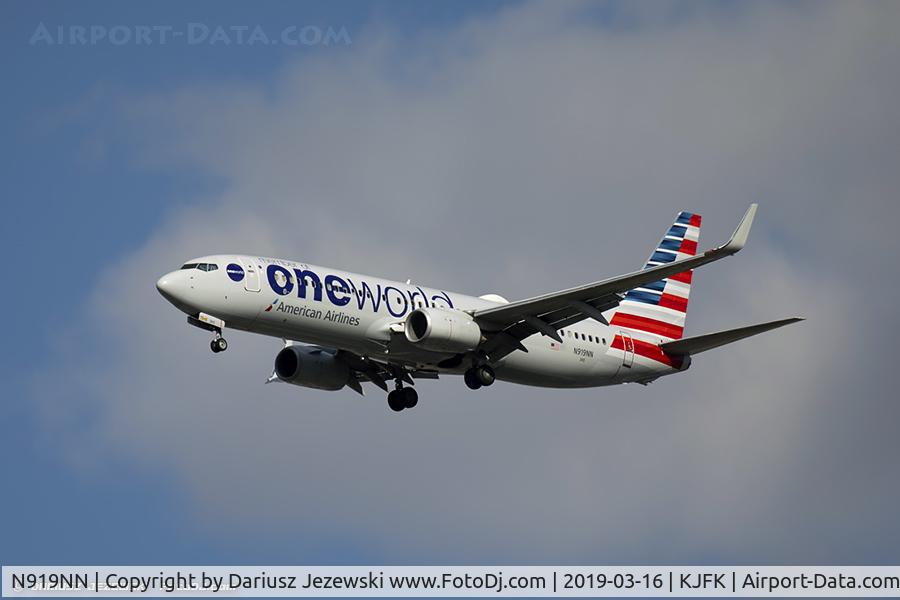 N919NN, 2013 Boeing 737-823 C/N 29573, Boeing 737-823 - Oneworld (American Airlines)   C/N 29573, N919NN