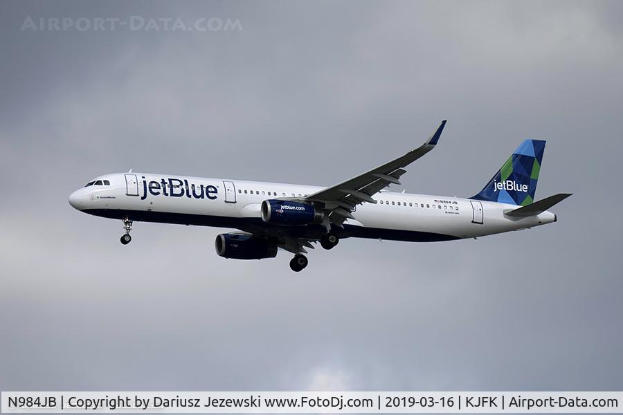 N984JB, 2017 Airbus A321-231 C/N 7815, Airbus A321-231 
