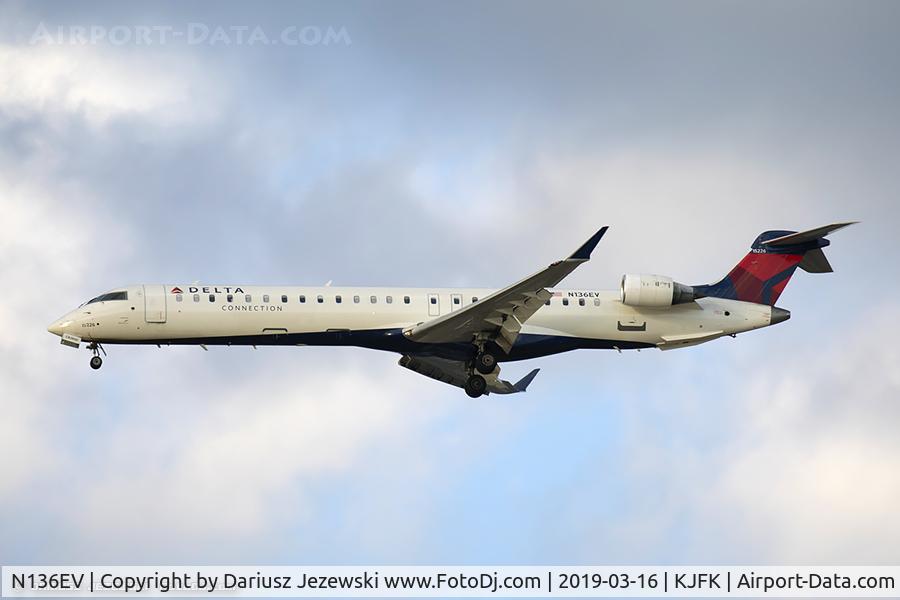 N136EV, 2009 Bombardier CRJ-900ER (CL-600-2D24) C/N 15226, Bombardier CRJ-900 (CL-600-2D24) - Delta Connection (Endeavor Air)   C/N 15226, N136EV