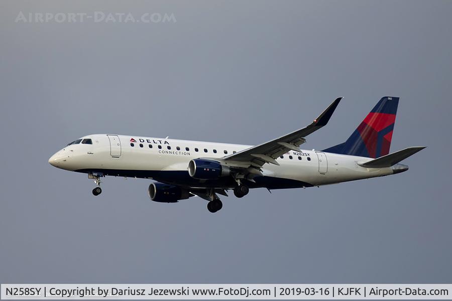 N258SY, 2017 Embraer 175LR (ERJ-170-200LR) C/N 17000655, Embraer ERJ-175 - Delta Connection (SkyWest Airlines)   C/N 17000655, N258SY