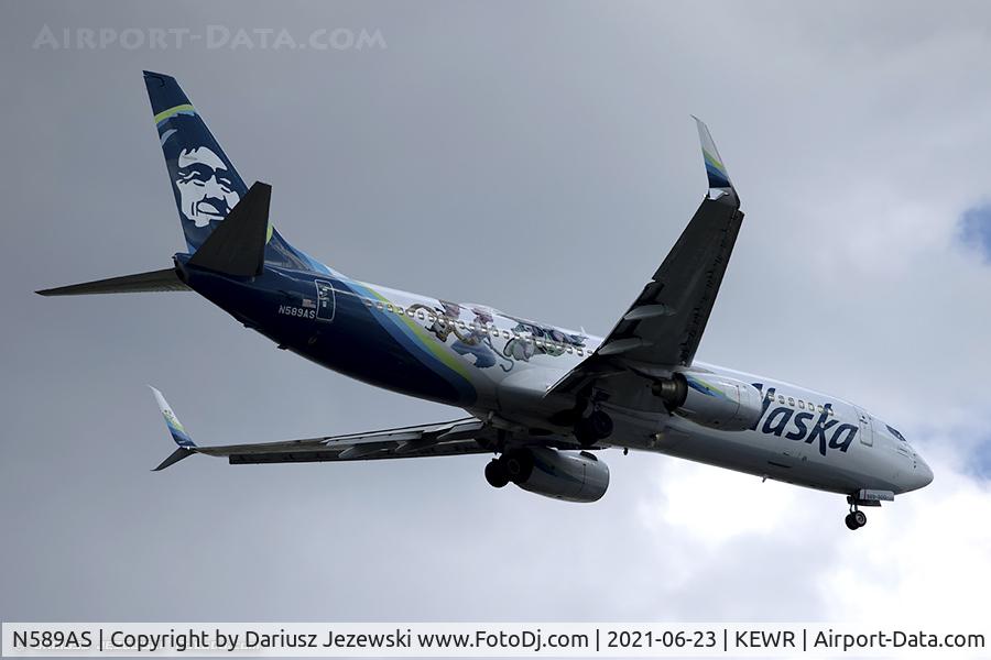 N589AS, 2007 Boeing 737-890 C/N 35686, Boeing 737-890 - Alaska Airlines  C/N 35686, N589AS