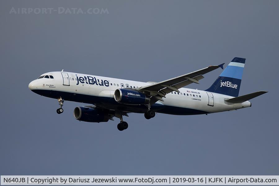 N640JB, 2006 Airbus A320-232 C/N 2832, Airbus A320-232 