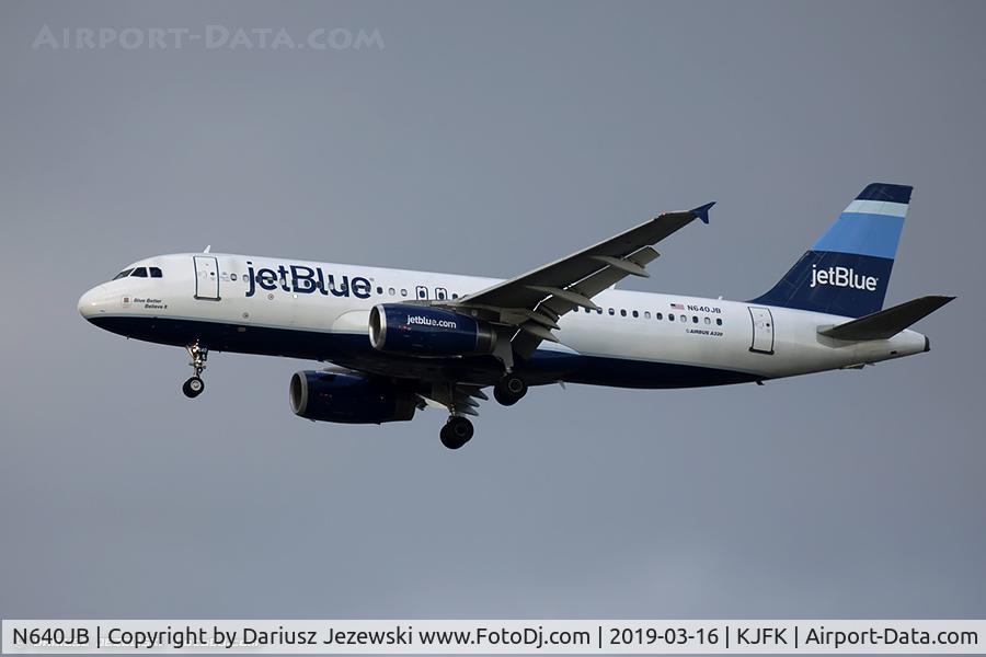 N640JB, 2006 Airbus A320-232 C/N 2832, Airbus A320-232 