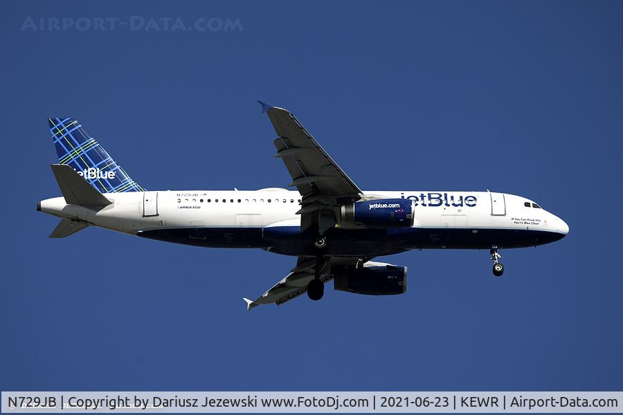 N729JB, 2008 Airbus A320-232 C/N 3572, Airbus A320-232 