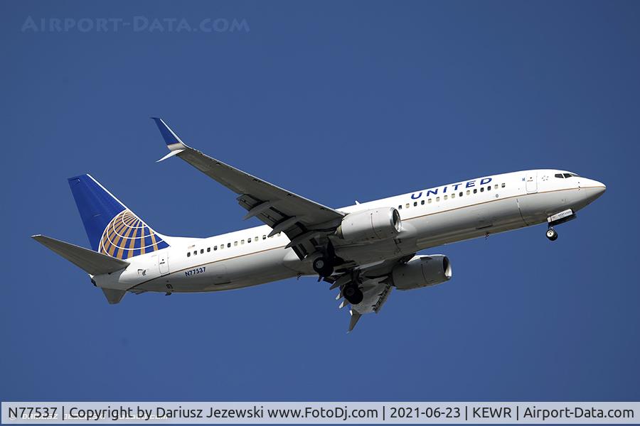 N77537, 2016 Boeing 737-800 C/N 62767, Boeing 737-824 - United Airlines  C/N 62767, N77537