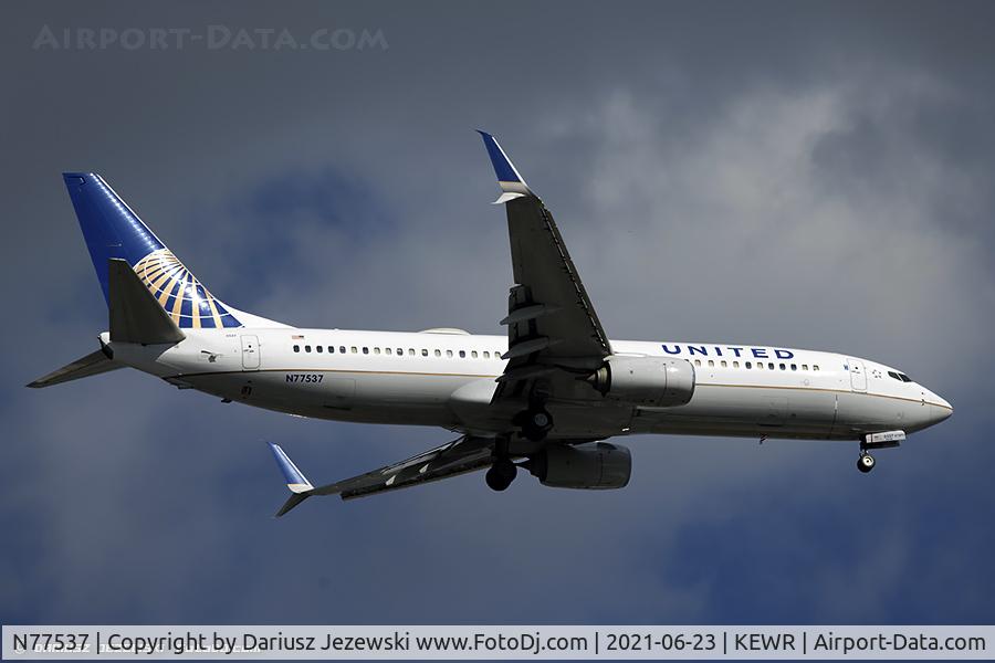 N77537, 2016 Boeing 737-800 C/N 62767, Boeing 737-824 - United Airlines  C/N 62767, N77537