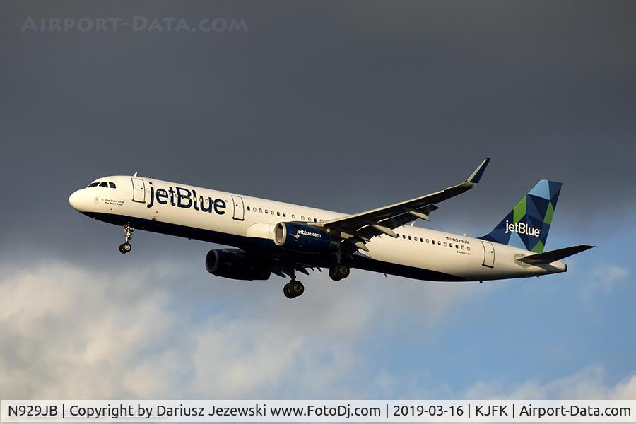N929JB, 2014 Airbus A321-231 C/N 6031, Airbus A321-231  