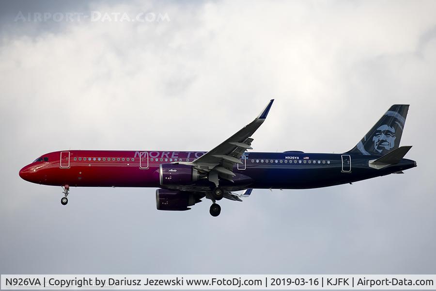 N926VA, 2018 Airbus A321-253N C/N 8120, Airbus A321-253N - Alaska Airlines  C/N 8120, N926VA