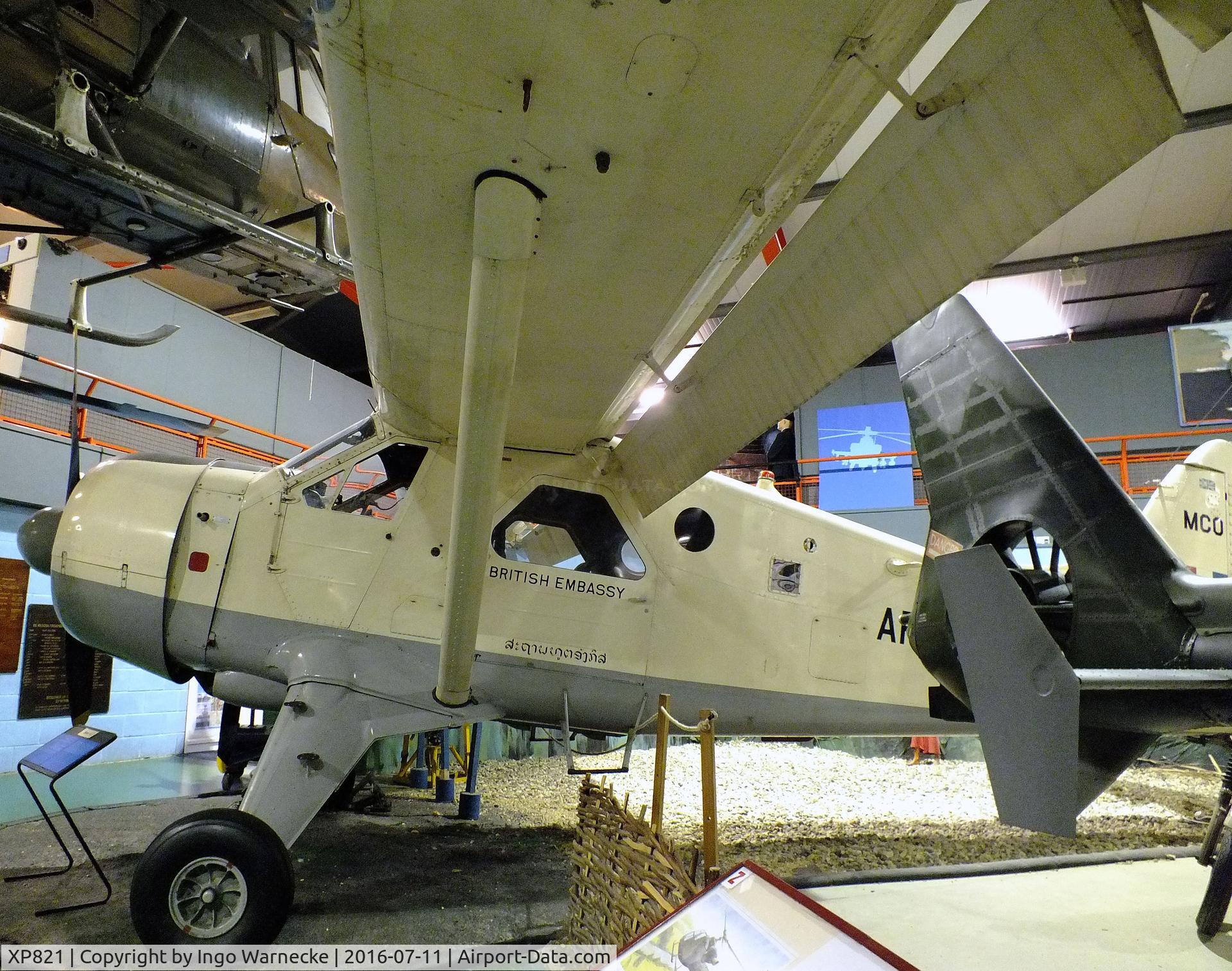 XP821, De Havilland Canada DHC-2 Beaver AL.1 C/N 1484, De Havilland Canada DHC-2 Beaver AL1 at the Museum of Army Flying, Middle Wallop