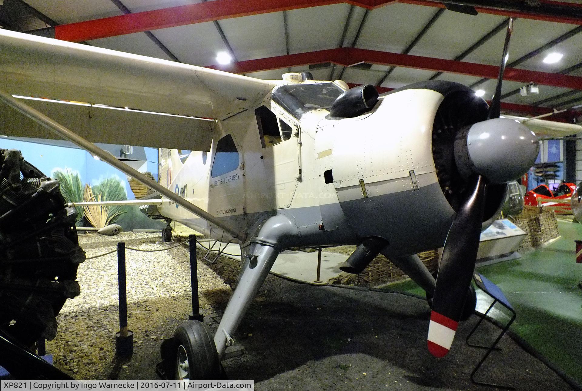 XP821, De Havilland Canada DHC-2 Beaver AL.1 C/N 1484, De Havilland Canada DHC-2 Beaver AL1 at the Museum of Army Flying, Middle Wallop