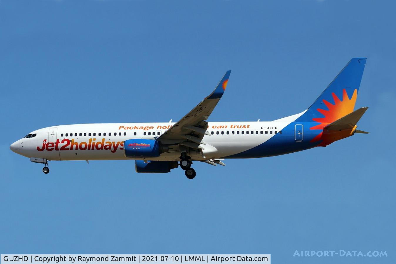 G-JZHD, 2006 Boeing 737-808 C/N 34706, B737-800 G-JZHD Jet2Con