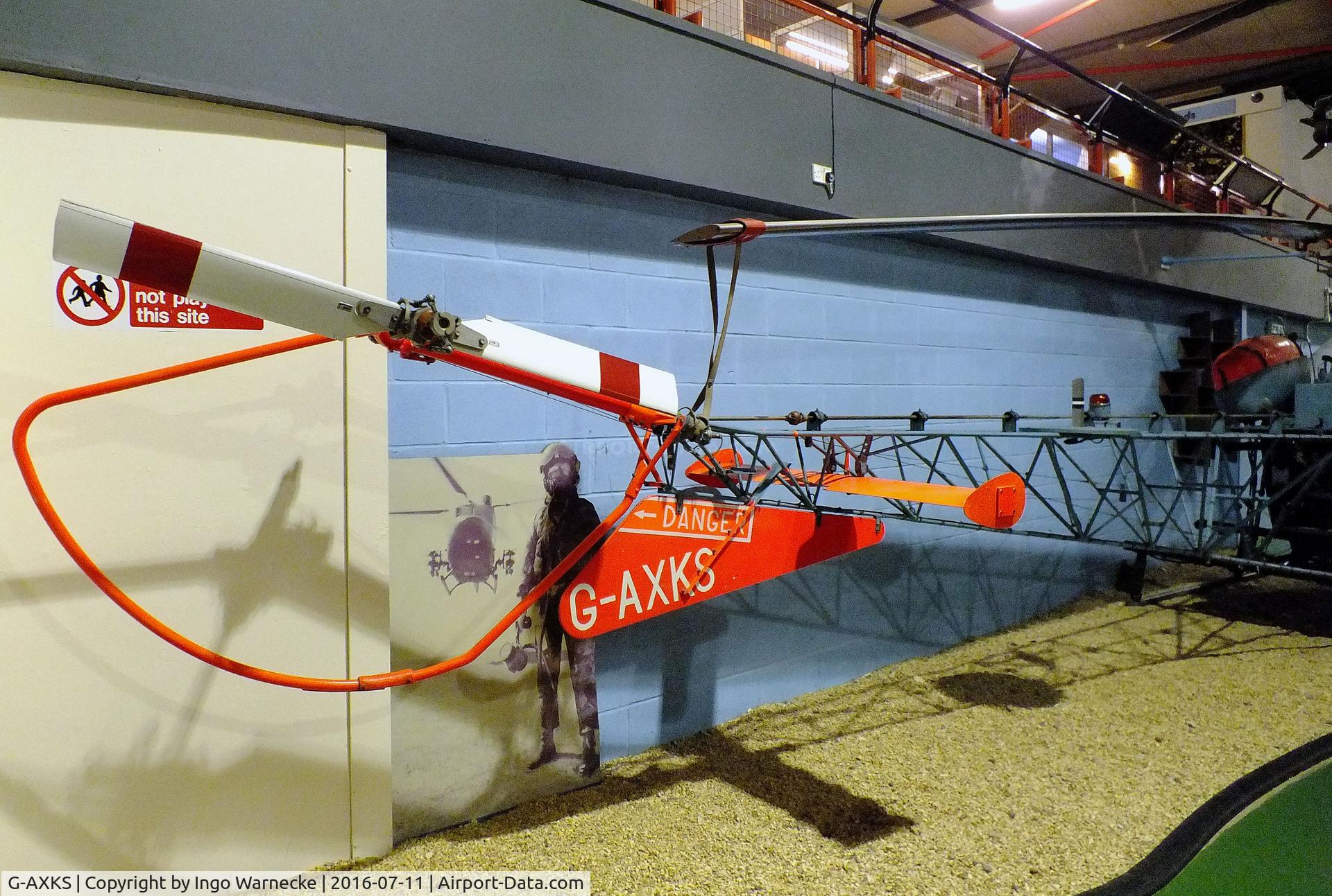 G-AXKS, 1969 Westland AB-47G-4A C/N WA723, Bell (Westland) AB-47G-4A Sioux at the Museum of Army Flying, Middle Wallop