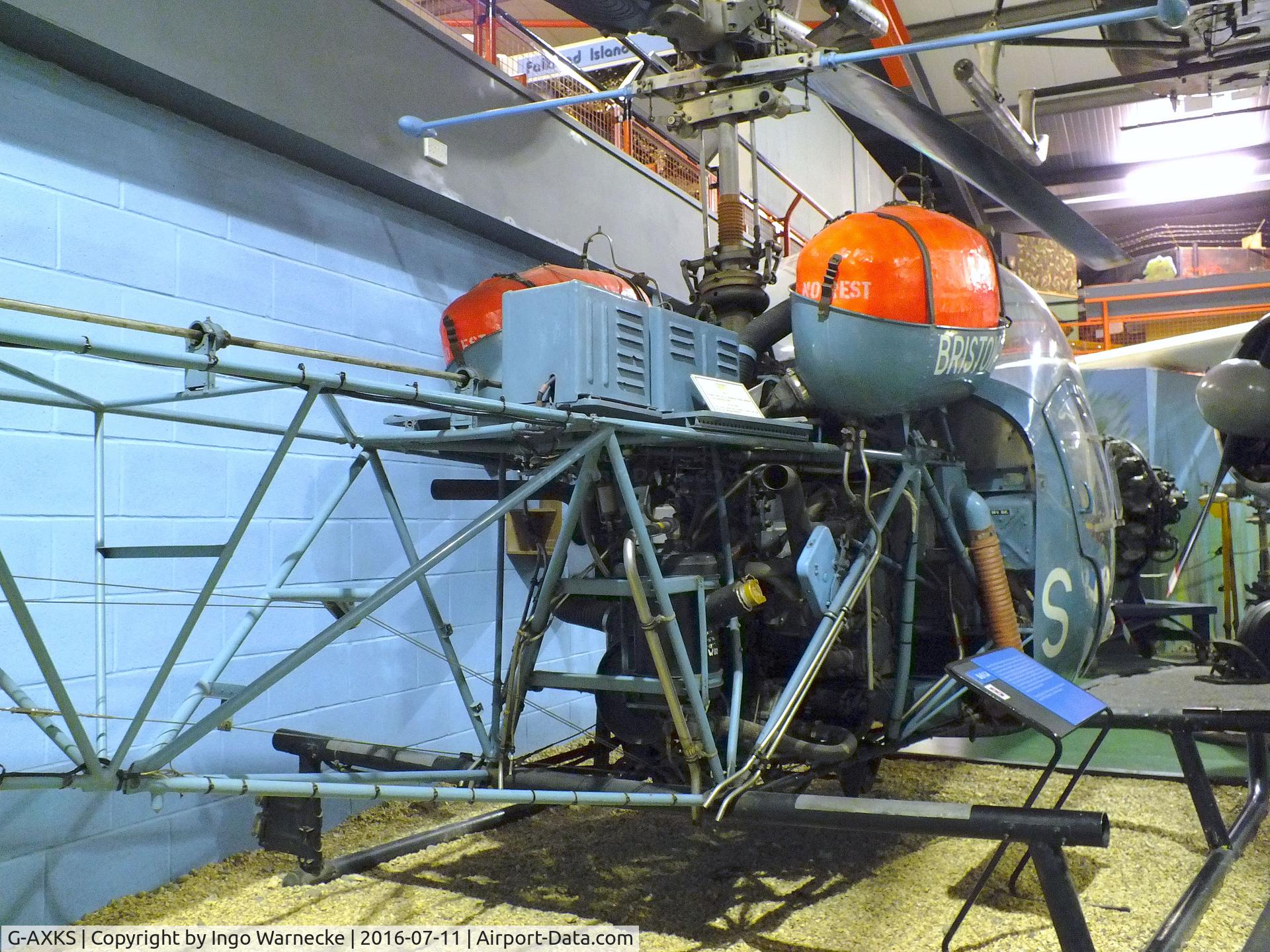 G-AXKS, 1969 Westland AB-47G-4A C/N WA723, Bell (Westland) AB-47G-4A Sioux at the Museum of Army Flying, Middle Wallop