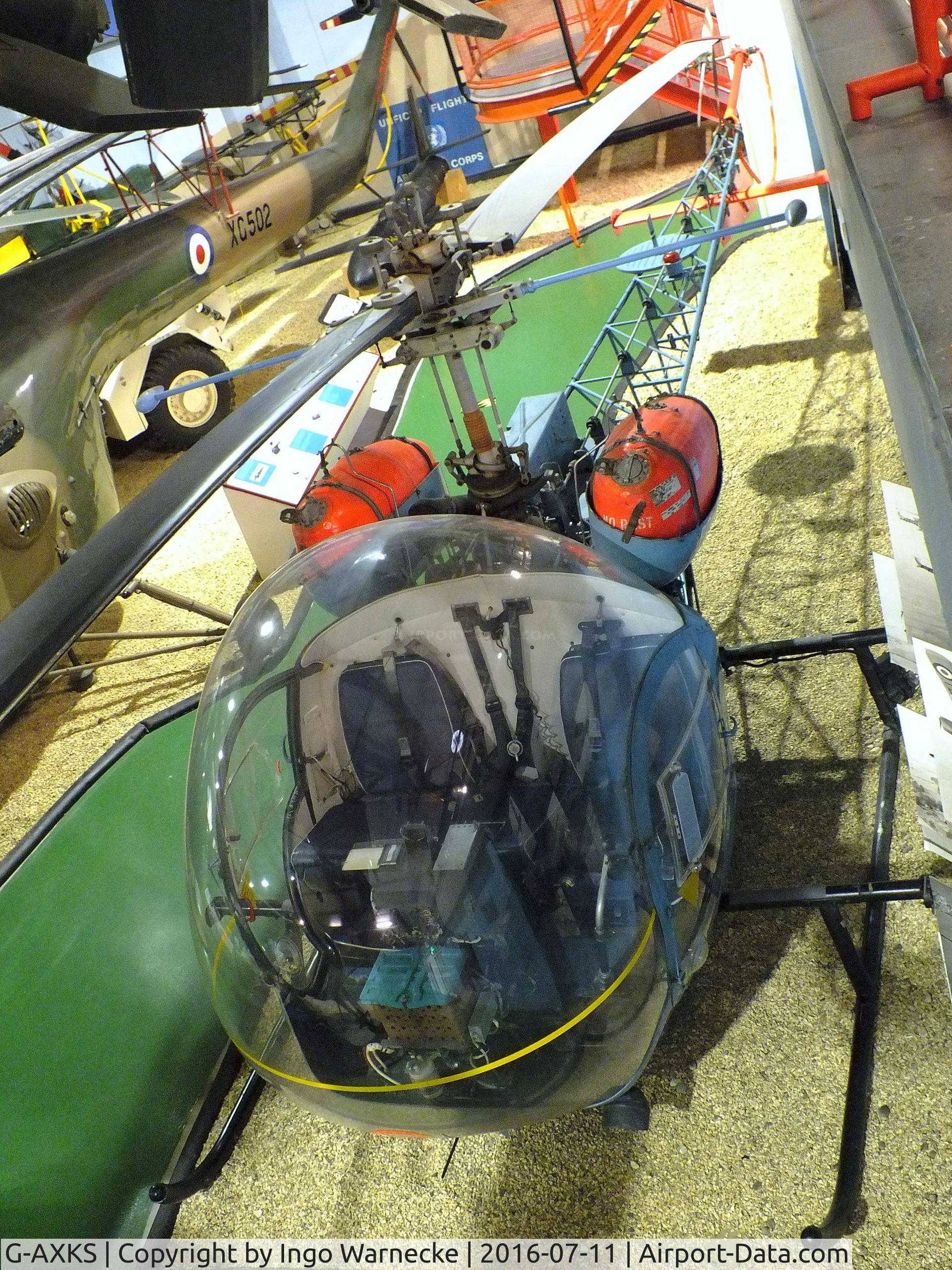 G-AXKS, 1969 Westland AB-47G-4A C/N WA723, Bell (Westland) AB-47G-4A Sioux at the Museum of Army Flying, Middle Wallop