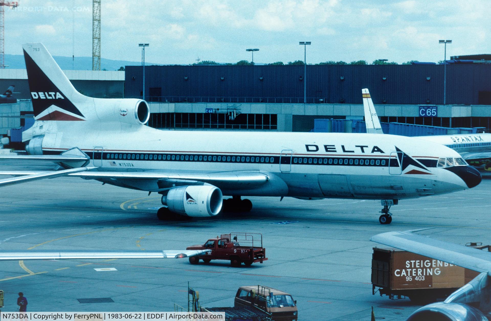 N753DA, 1980 Lockheed L-1011-385-3 500 TriStar C/N 1189, Delta L1015