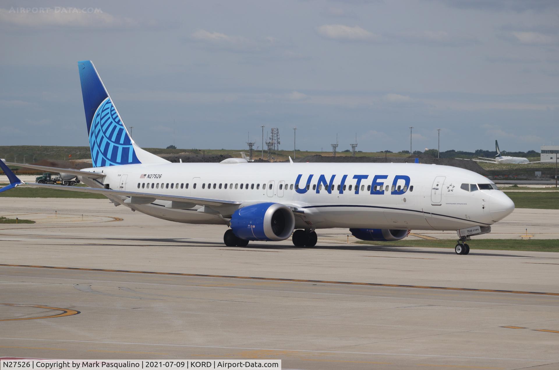 N27526, 2019 Boeing 737-9 MAX C/N 64499, Boeing 737-9 MAX