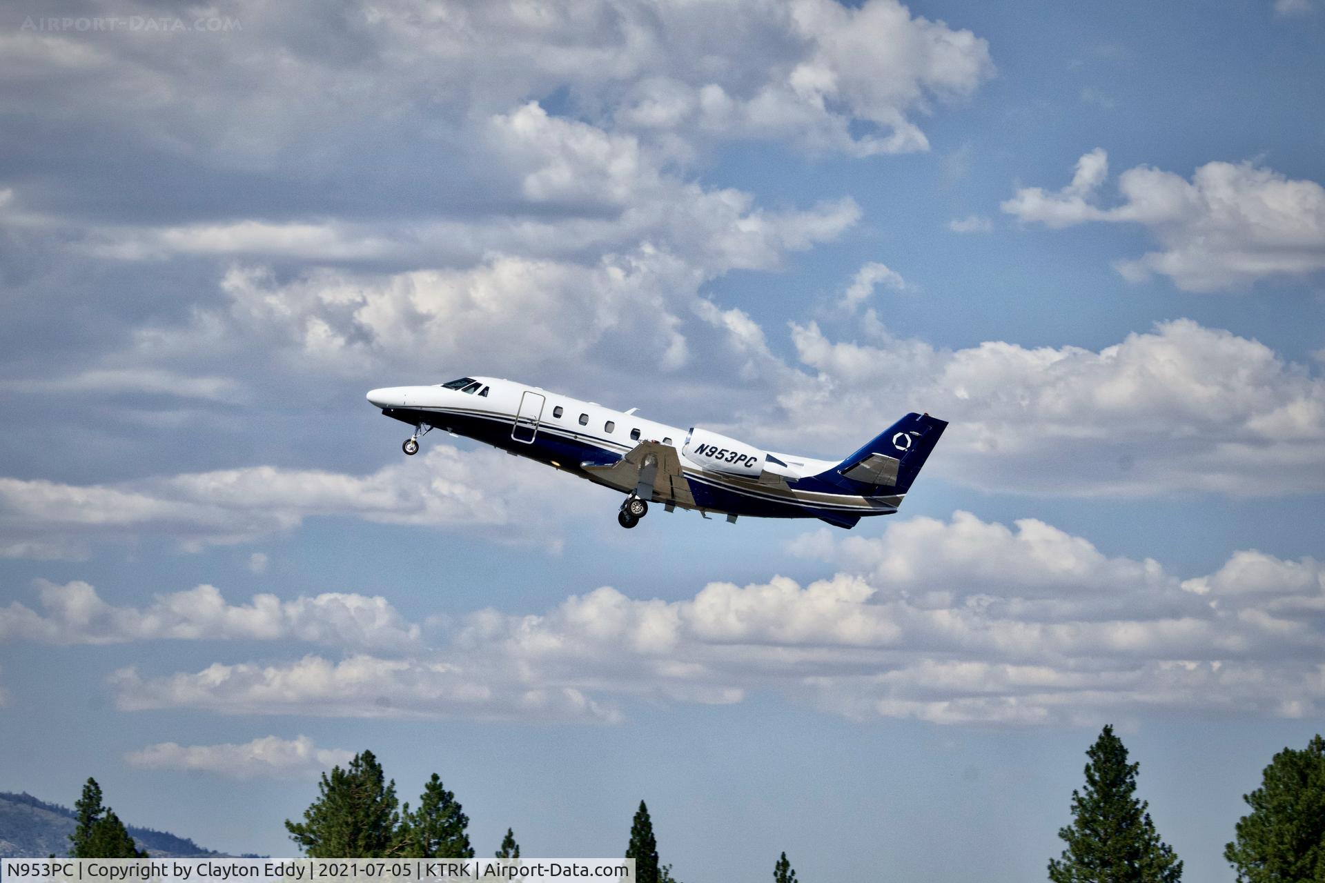 N953PC, 2020 Cessna 560XL Citation XLS+ C/N 560-6294, Truckee airport California 2021.