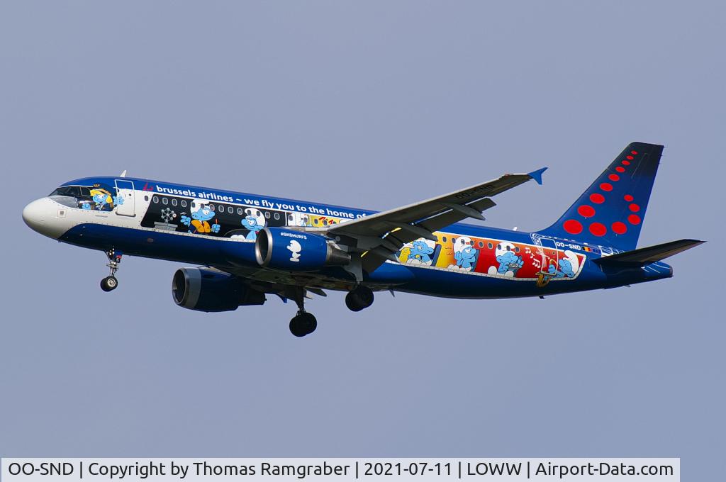 OO-SND, 2002 Airbus A320-214 C/N 1838, Brussels Airlines Airbus A320