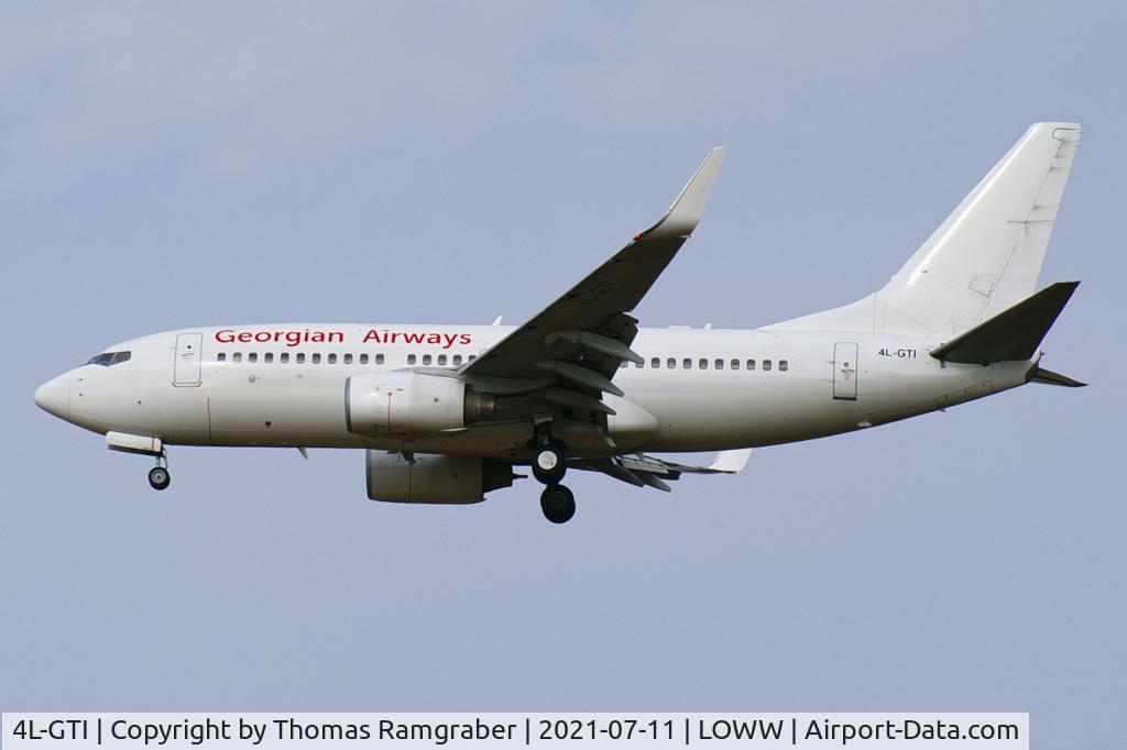 4L-GTI, 2008 Boeing 737-7CT C/N 35086, Georgian Airways Boeing 737-700