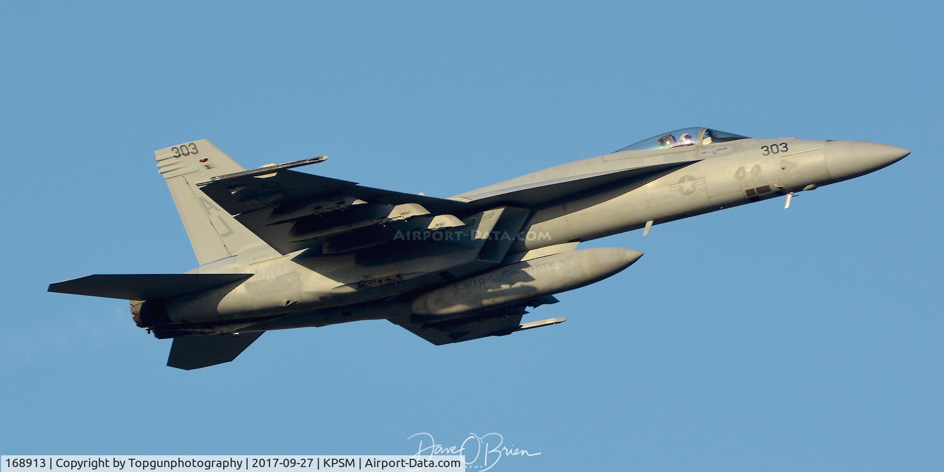 168913, Boeing F/A-18E Super Hornet C/N E272, WARPARTY21