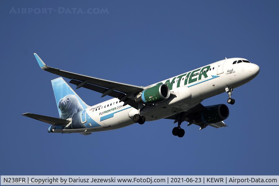 N238FR, 2016 Airbus A320-214 C/N 7458, Airbus A320-214 - Frontier Airlines  C/N 7458, N238FR