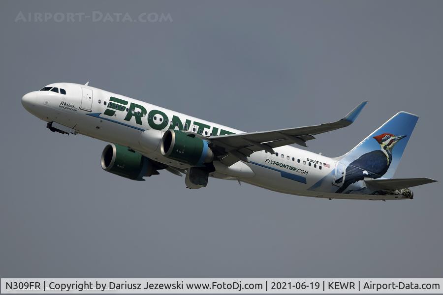 N309FR, 2017 Airbus A320-251N C/N 7555, Airbus A320-251N - Frontier Airlines  C/N 7555, N309FR