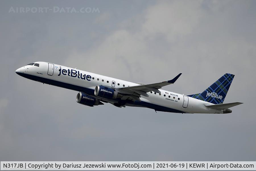 N317JB, 2010 Embraer ERJ-190-100 IGW 190AR C/N 19000363, Embraer ERJ-190AR 