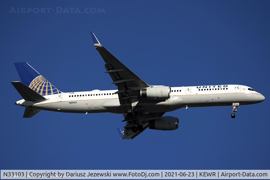 N33103, 1994 Boeing 757-224 C/N 27293, Boeing 757-224 - United Airlines  C/N 27293, N33103