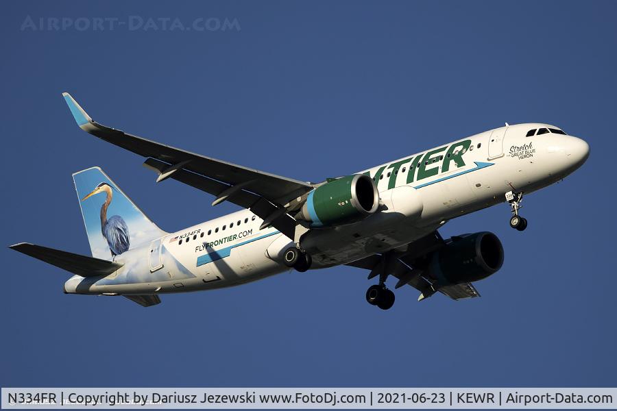 N334FR, 2018 Airbus A320-251N C/N 8306, Airbus A320-251N - Frontier Airlines  C/N 8306, N334FR