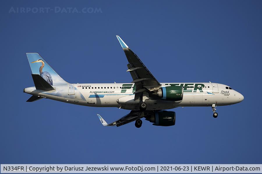 N334FR, 2018 Airbus A320-251N C/N 8306, Airbus A320-251N - Frontier Airlines  C/N 8306, N334FR