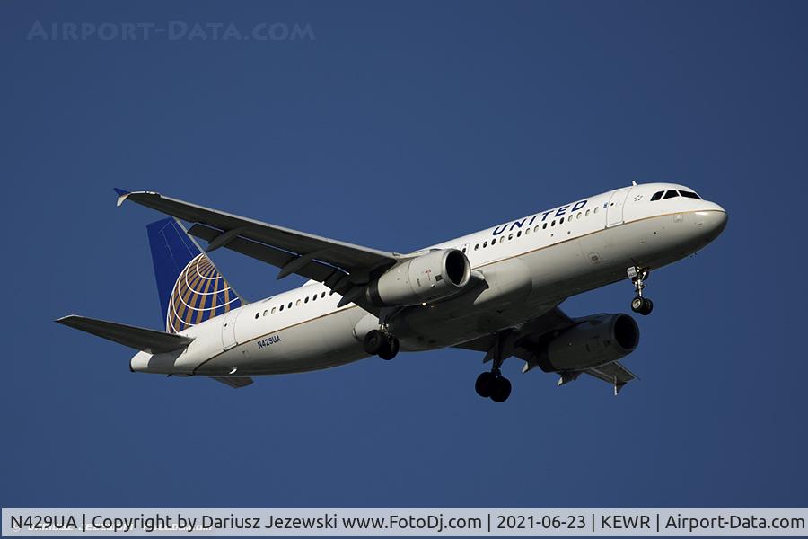 N429UA, 1995 Airbus A320-232 C/N 539, Airbus A320-232 - United Airlines  C/N 539, N429UA