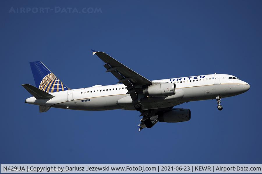 N429UA, 1995 Airbus A320-232 C/N 539, Airbus A320-232 - United Airlines  C/N 539, N429UA