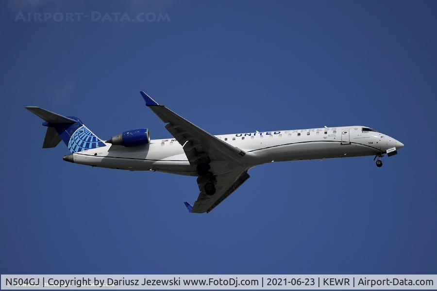 N504GJ, 2002 Bombardier CRJ-701 CL-600-2C10) Regional Jet C/N 10022, Bombardier CRJ-550 - United Express (GoJet Airlines)  C/N 10022, N504GJ