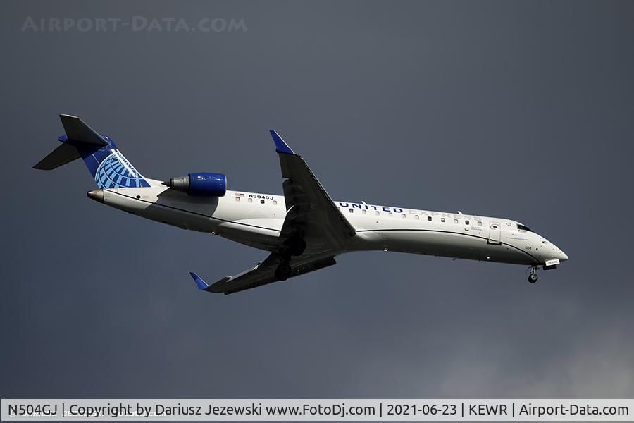 N504GJ, 2002 Bombardier CRJ-701 CL-600-2C10) Regional Jet C/N 10022, Bombardier CRJ-550 - United Express (GoJet Airlines)  C/N 10022, N504GJ