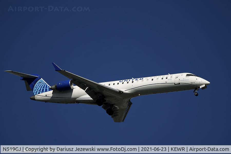 N519GJ, 2001 Bombardier CRJ-701 (CL-600-2C10) Regional Jet C/N 10026, Bombardier CRJ-550 - United Express (GoJet Airlines)  C/N 10026, N519GJ
