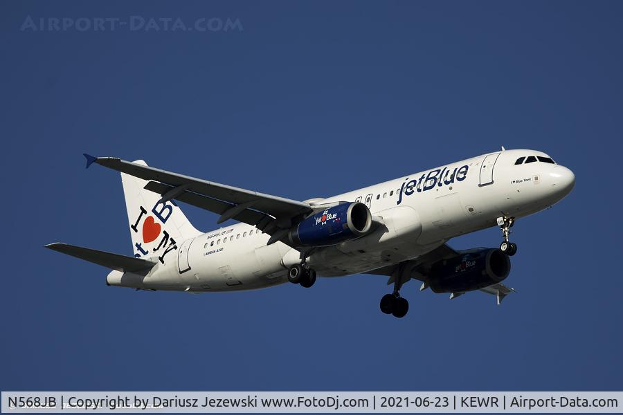 N568JB, 2003 Airbus A320-232 C/N 2063, Airbus A320-232 