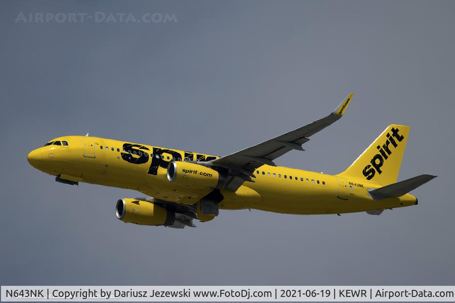 N643NK, 2015 Airbus A320-232 C/N 6616, Airbus A320-232 - Spirit Airlines  C/N 6616, N643NK