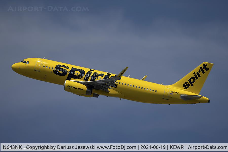 N643NK, 2015 Airbus A320-232 C/N 6616, Airbus A320-232 - Spirit Airlines  C/N 6616, N643NK