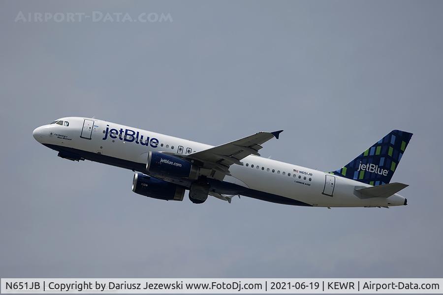 N651JB, 2007 Airbus A320-232 C/N 2992, Airbus A320-232 