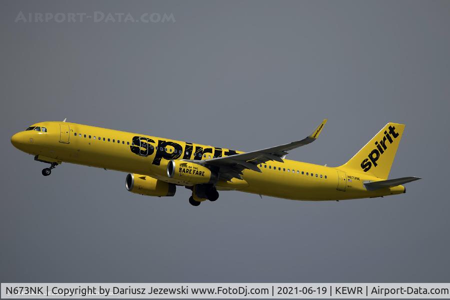 N673NK, 2017 Airbus A321-231SL C/N 7395, Airbus A321-231 - Spirit Airlines  C/N 7395, N673NK