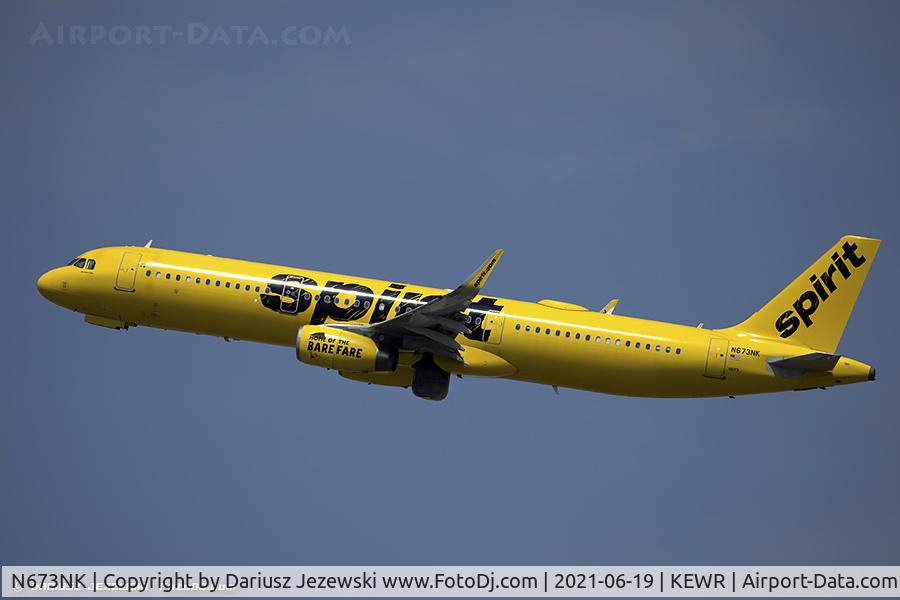 N673NK, 2017 Airbus A321-231SL C/N 7395, Airbus A321-231 - Spirit Airlines  C/N 7395, N673NK