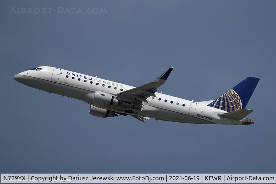 N729YX, 2015 Embraer 175LR (ERJ-170-200LR) C/N 17000512, Embraer ERJ-175 - United Express (Republic Airlines)   C/N 17000512, N729YX