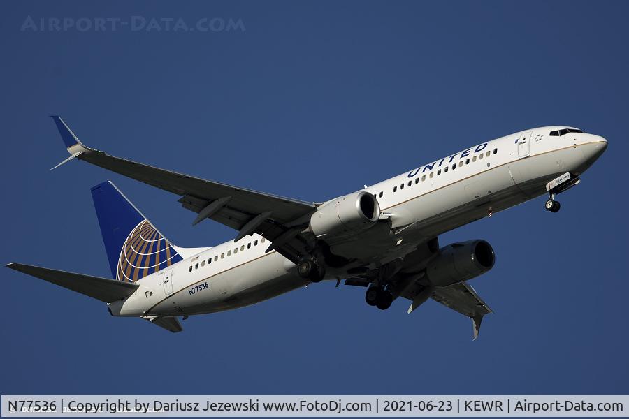 N77536, 2016 Boeing 737-824 C/N 62766, Boeing 737-824 - United Airlines  C/N 62766, N77536