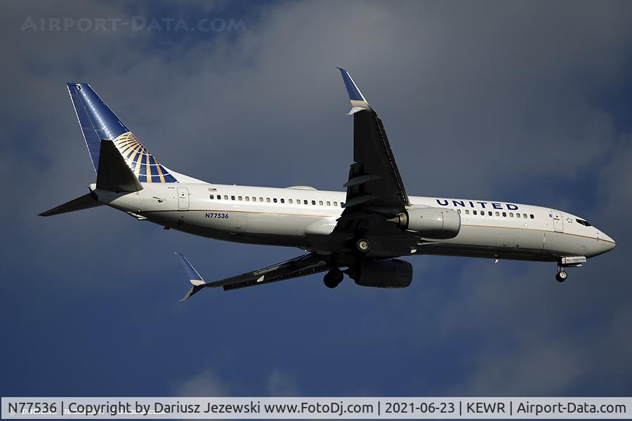 N77536, 2016 Boeing 737-824 C/N 62766, Boeing 737-824 - United Airlines  C/N 62766, N77536